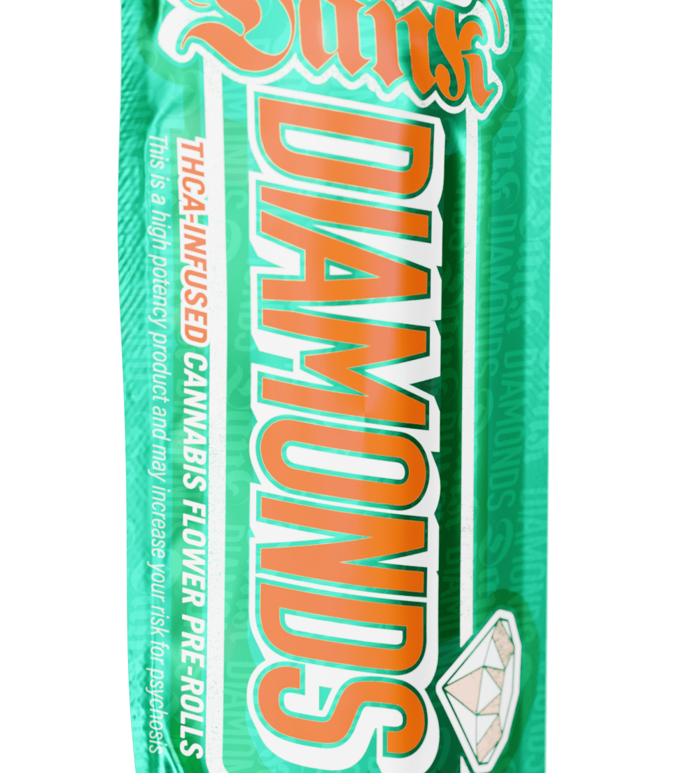 Dank Diamonds | Radiant Cut | 1.5g Infused Pre Roll