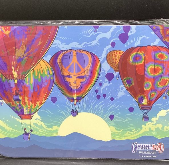 AFG Distribution- Hot Air- Grateful Dead- Pulsar- Metal Rolling Tray- Magnetic Lid- 11 x 7