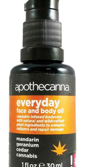 Apothecanna 1 oz Everyday Face & Body Oil