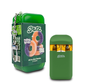 Splitz (The Corner Drop) AIO Disposable 2g - Purple Diesel (H) x Peach Rings (I)