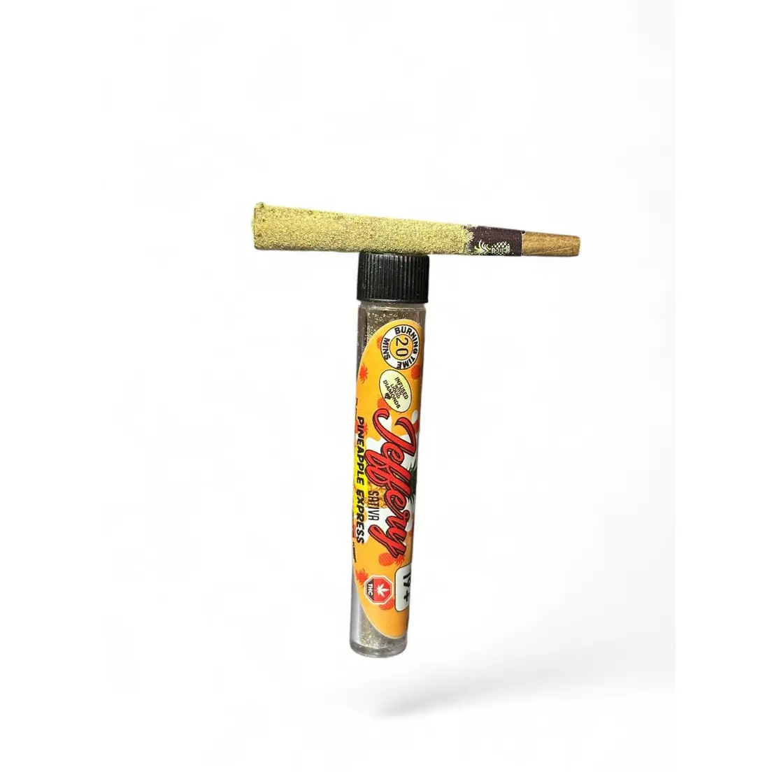 1.5G Sativa Jeffery's Single Pre-Rolled Hemp Blunt by Pineapple Express Meds Pem