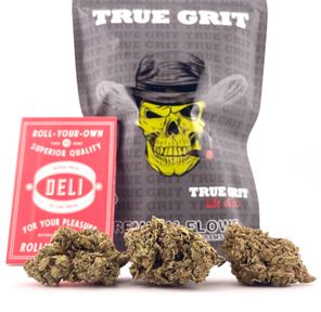 *Deal! $79 1 oz. Rainbow Sherbert (25.56%/Hybrid) - True Grit + Deli Rolling Papers
