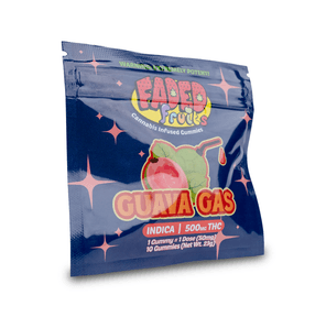 Faded Fruits Gummies 500mg - Guava Gas