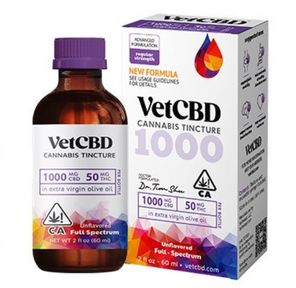 1000mg CBD/50mg THC Regular Strength 20:1