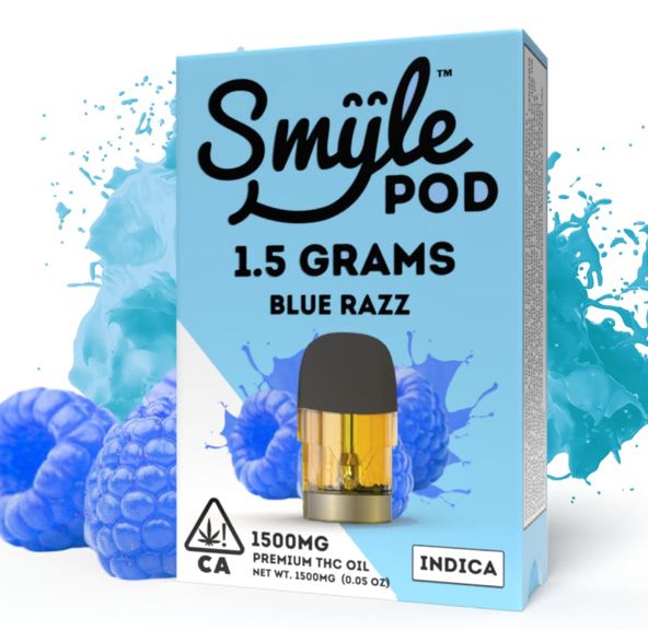 Smyle™ Blue Razz - 1.5G POD