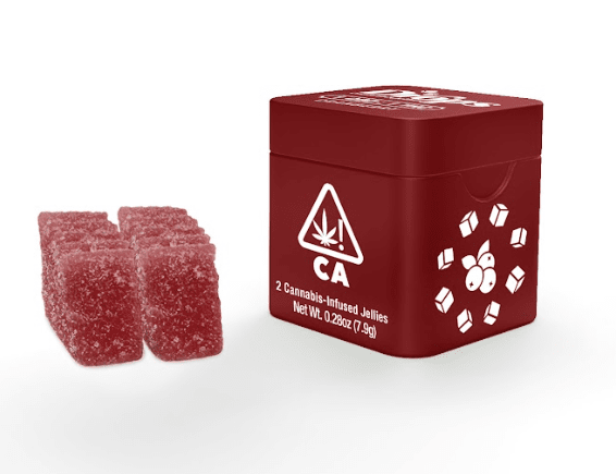 Drops Singles Cranberry Gummies 100mg CBD / 100mg THC