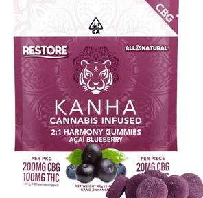 KANHA NANO CBG- 2:1 NANO ACAI BLUEBERRY 100MG