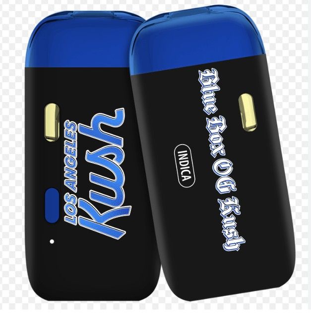 Los Angeles Kush- Blue Box Diamond Sauce Disposable 1g (I)