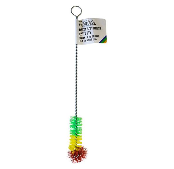 R#1 Randy's Rasta Color 2" X 9" Cleaning Brush