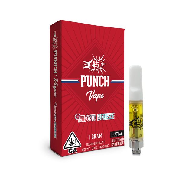 Punch - Distillate Cart - Island Breeze (1g) Sativa