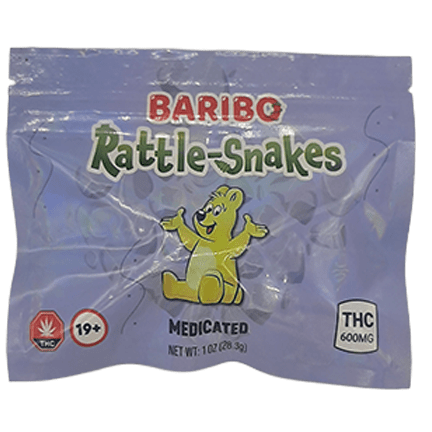 Baribo Rattle-Snakes - THC 600mg