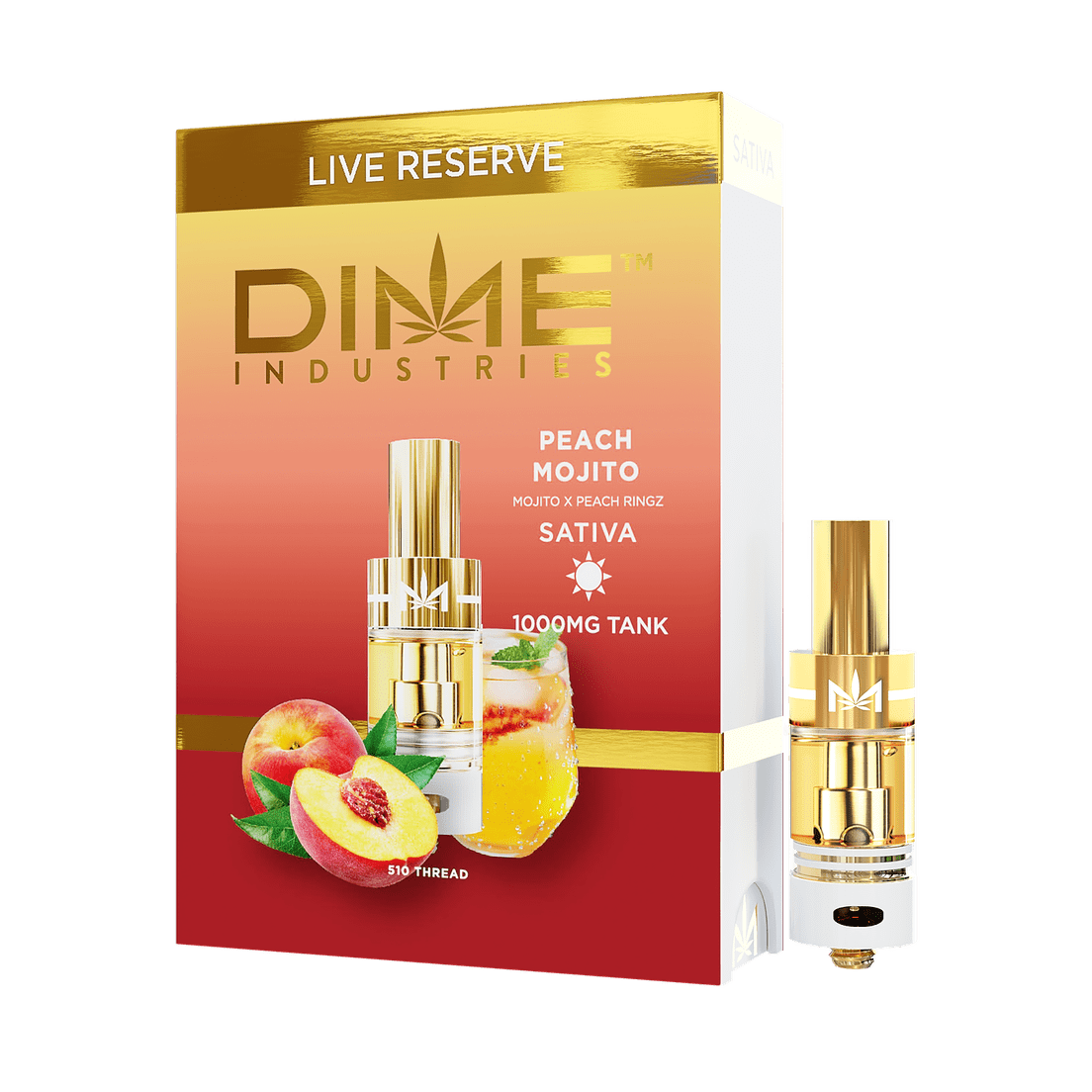 Live Reserve (S) Peach Mojito 1000mg Tank