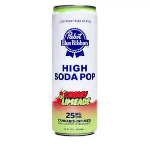 Cannabis Infused High SodaPop - Cherry Limeade | 25mg | Single Can 355.00 g