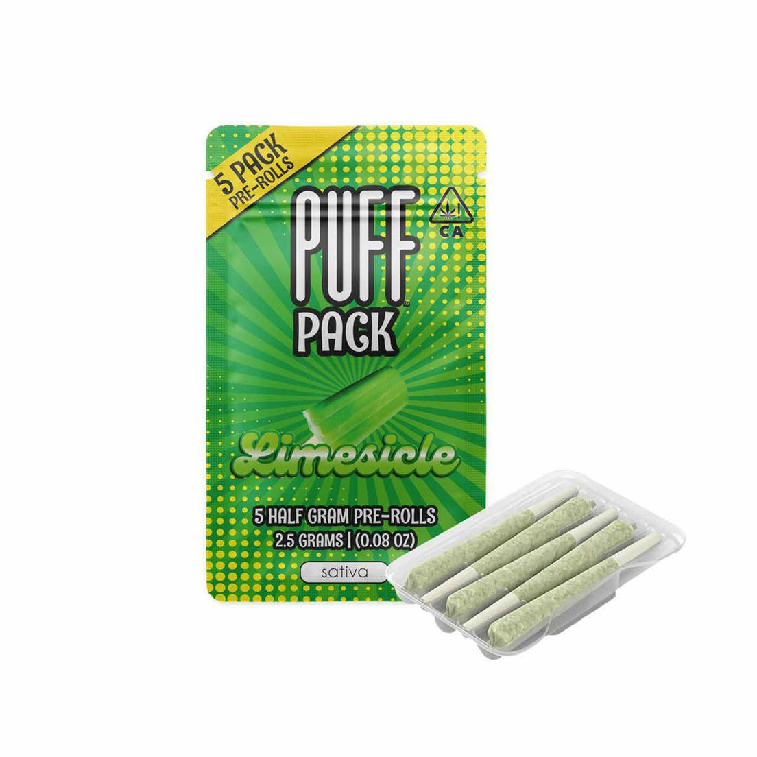 PUFF - Limesicle - 5pk Prerolls - 2.5g