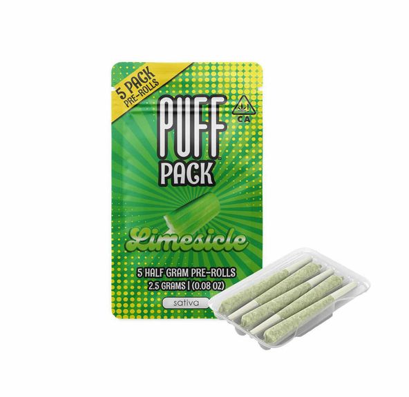 PUFF - Limesicle - 5pk Prerolls - 2.5g