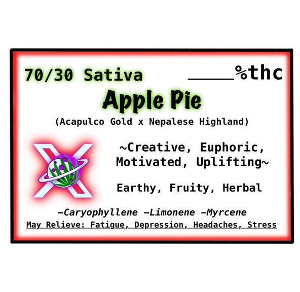 Apple Pie (high CBD)