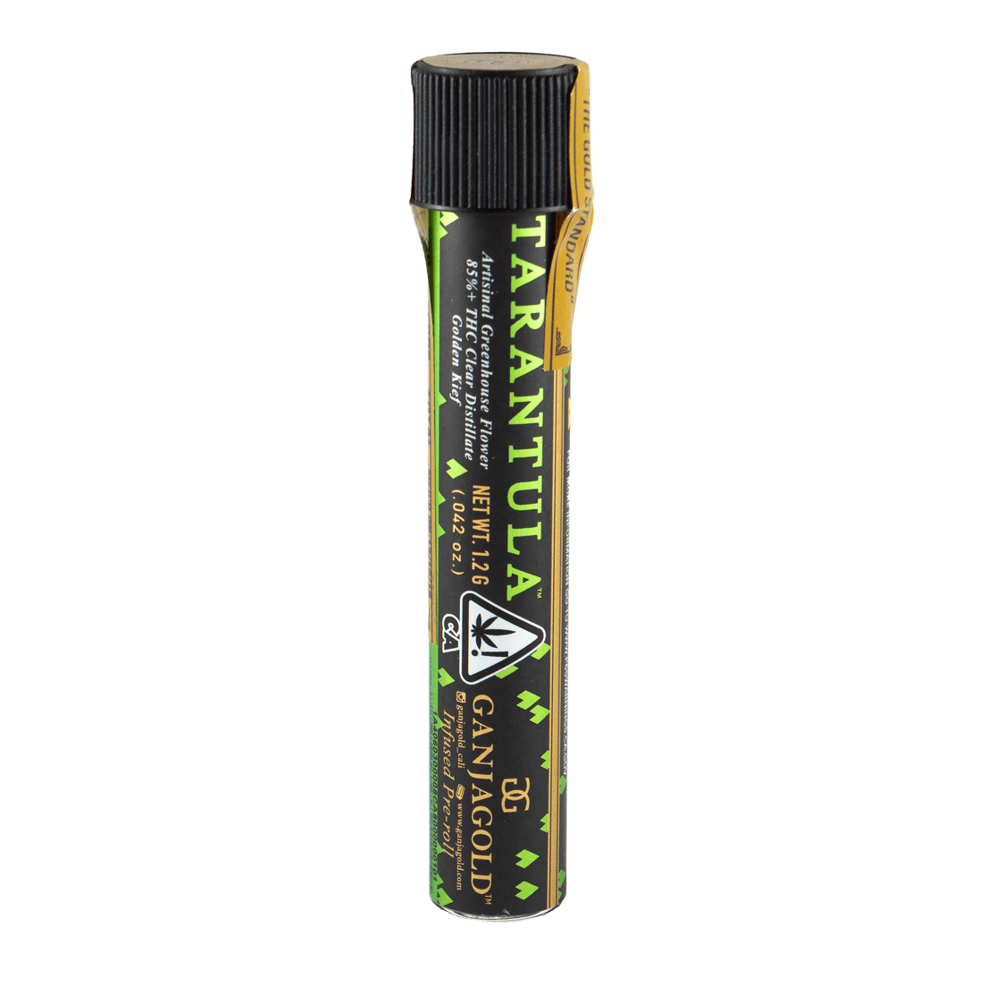 1.2G Sativa Lucid Bell Tarantula Pre Roll - GANJA GOLD