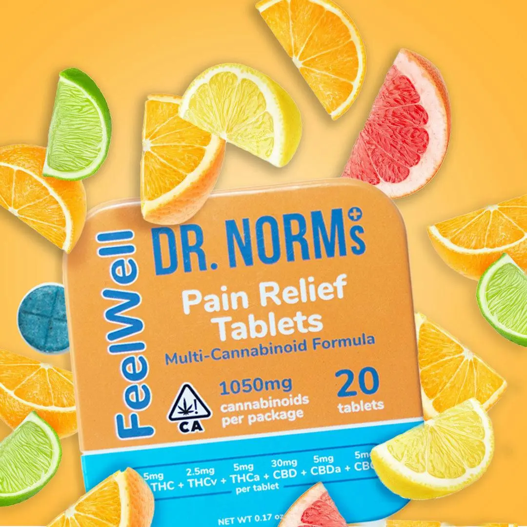 FeelWell 20pc Pain Relief Tablets 1050mg 5.00 g