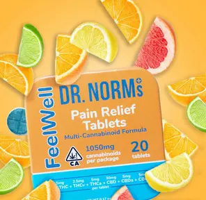 FeelWell 20pc Pain Relief Tablets 1050mg 5.00 g