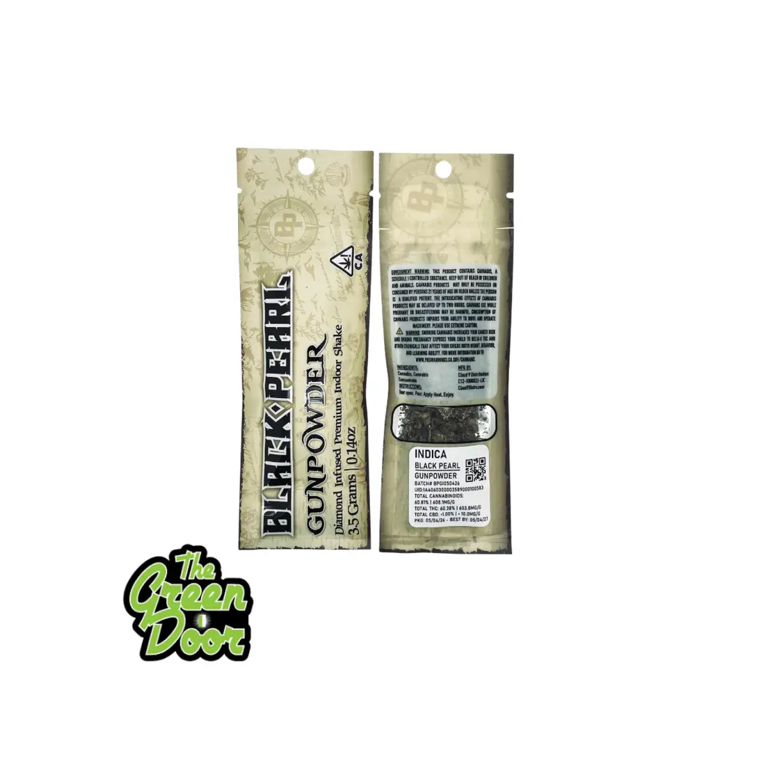 BLACK PEARL - Gunpowder - Hybrid 3.5g***