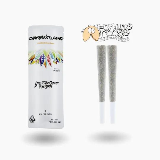 Oakfruitland- Fortune Cookie 2pk Prerolls 2g (H)