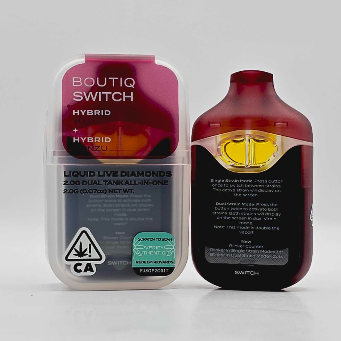 Boutiq - Disposable - Switch - Yuzu x Ponzu - 2g
