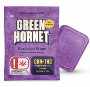 Green Hornet - Single Gummy - Goodnight Grape
