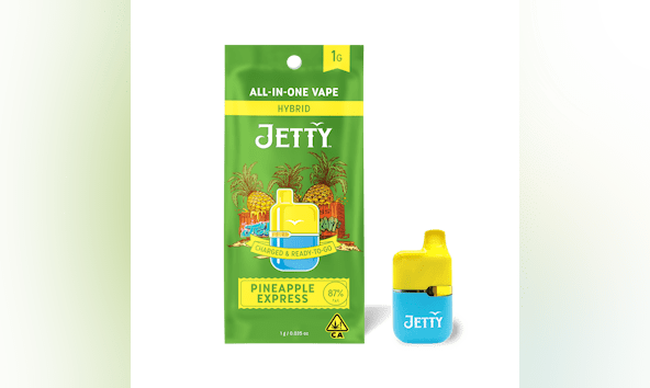Jetty Extracts- Pineapple Express Mini Tank Disposable 1g (H)