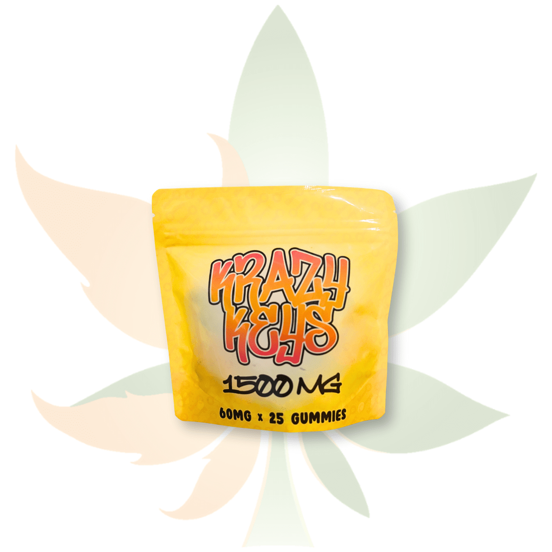 Krazy Keys 1500mg THC