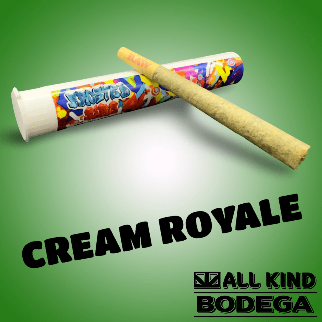 Cream Royale 1g Preroll (@frostedfire)