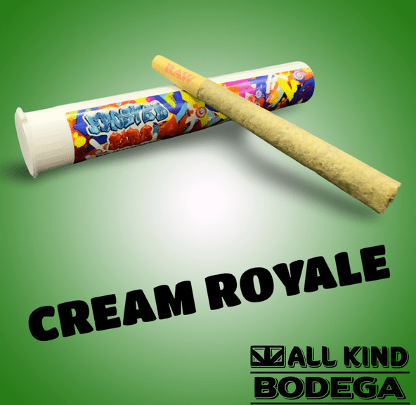 Cream Royale 1g Preroll (@frostedfire)