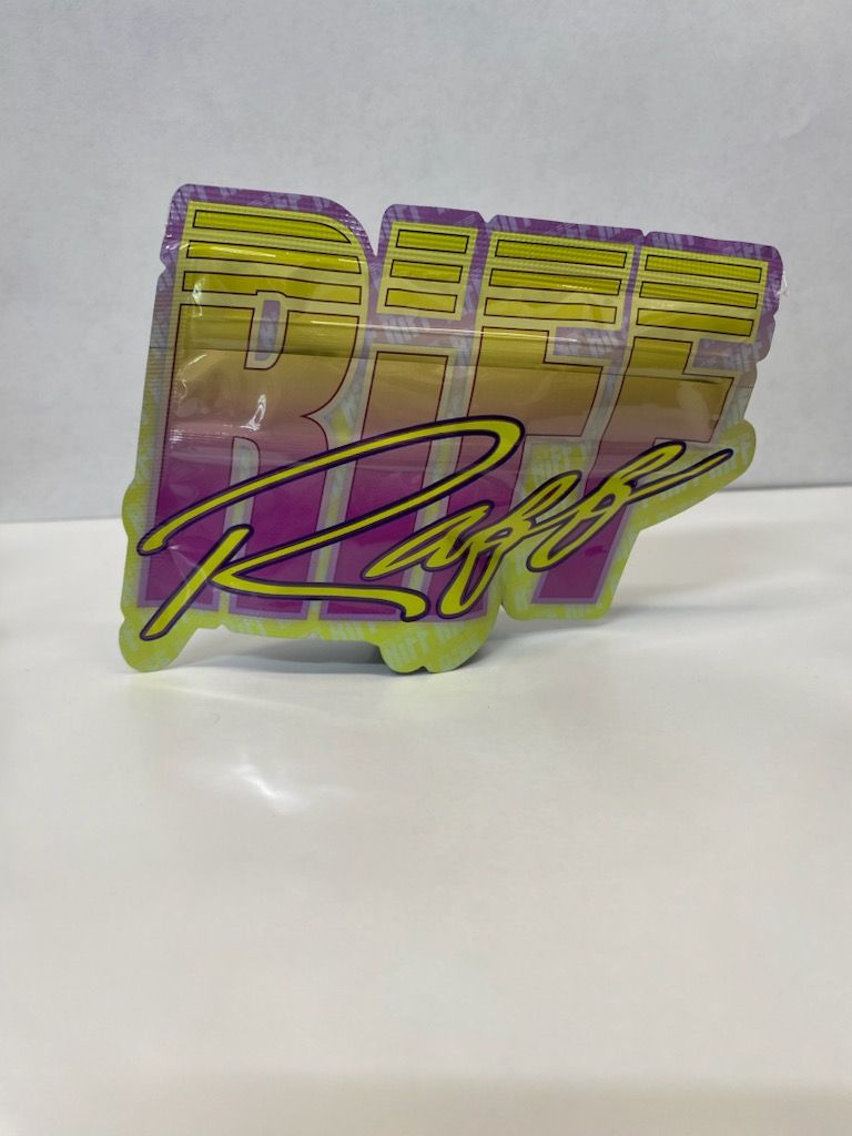 B. Riff Raff by Midzotics 3.5g Premium Flower - Quality 8.5/10 - Grape Skyscraper
