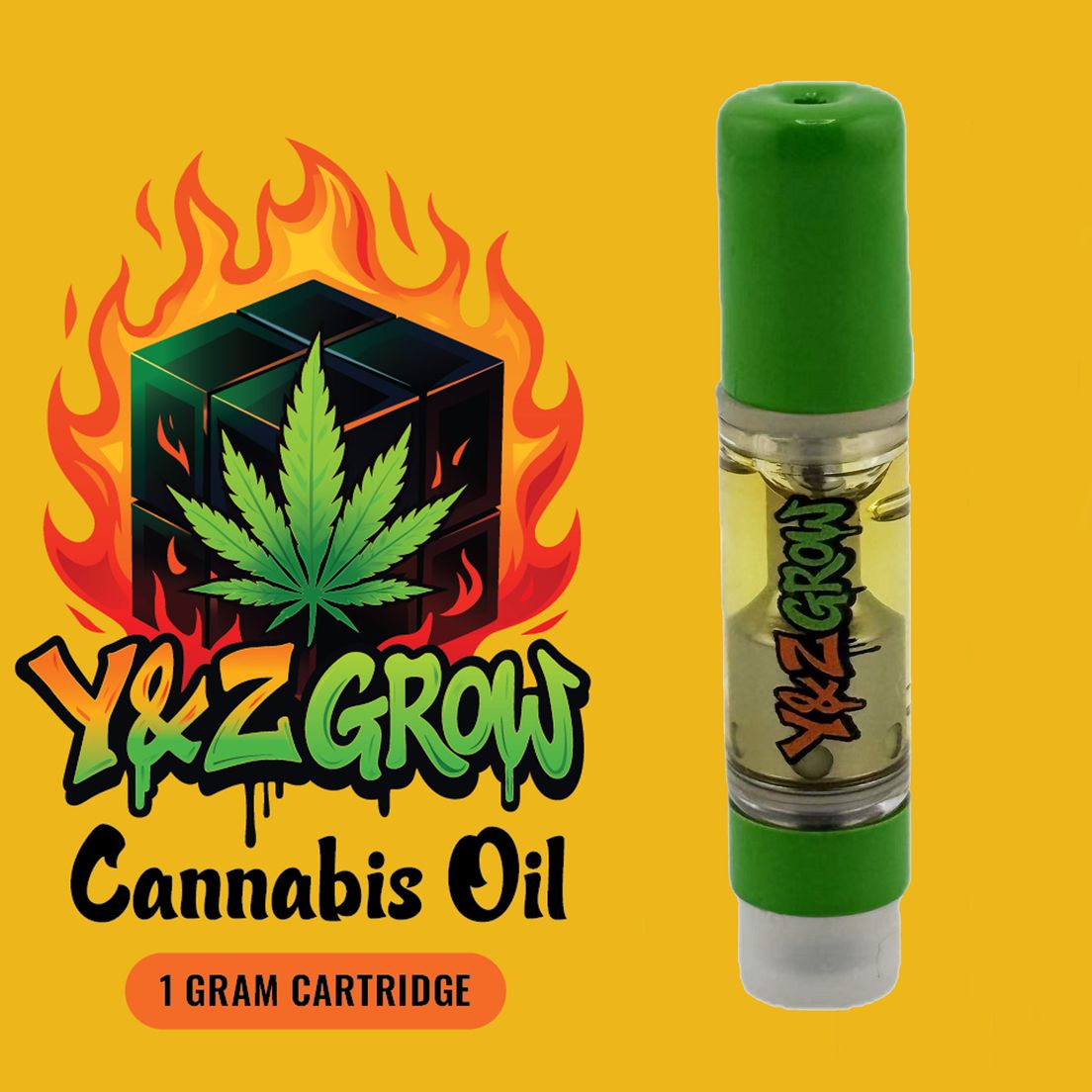 ?Y&Z Cart: 1G Premium Distillate - Grape Ape (Indica)