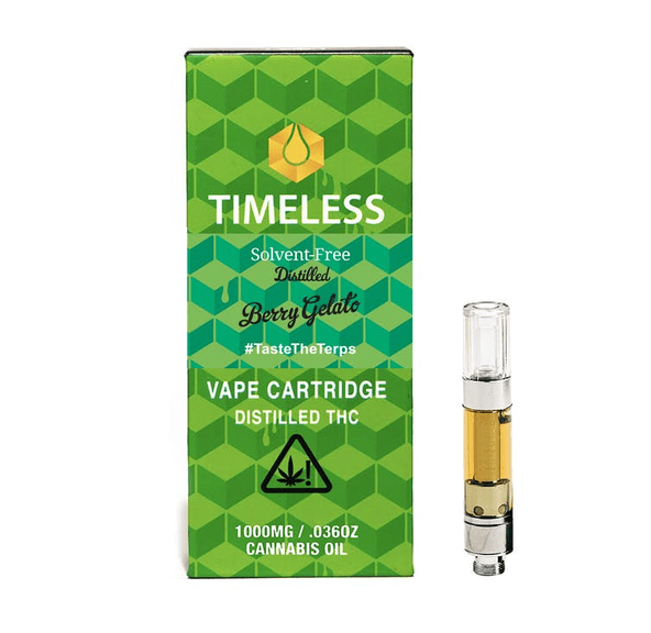 Berry Gelato 1000mg Vape Cartridge (Chill)