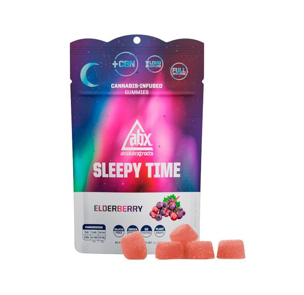 Absolute Xtracts Gummies Sleepytime Elderberry 100mg