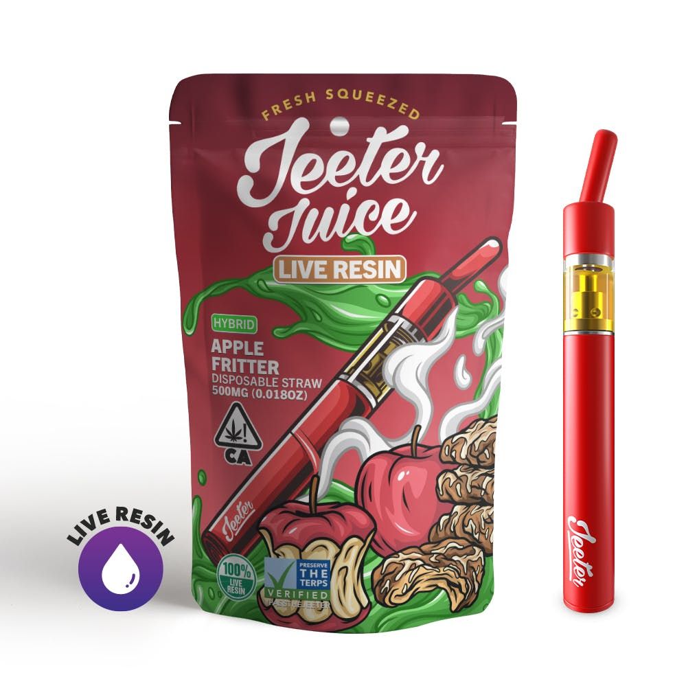 .5g Apple Fritter Live Resin Disposable Straw - JEETER
