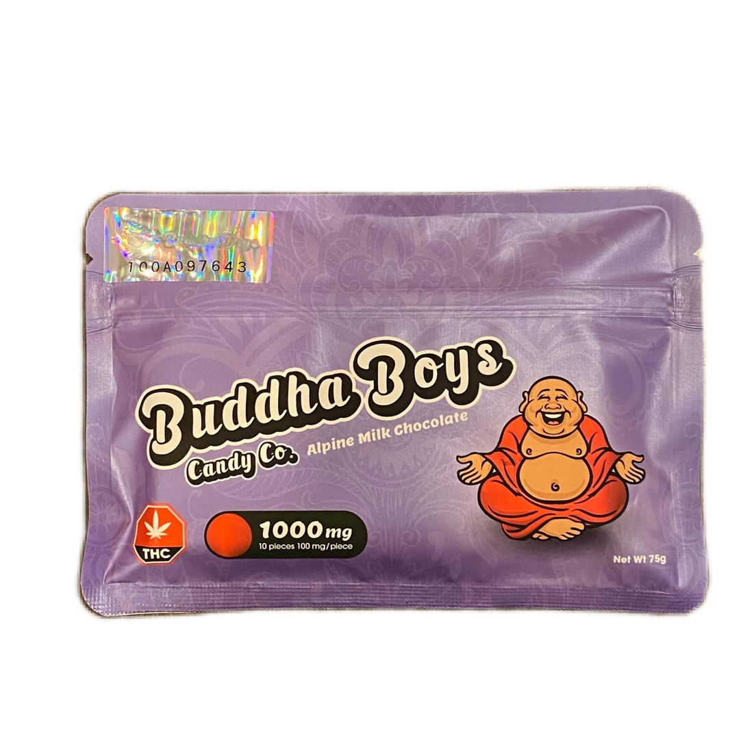 Buddha Boys Chocolate Bar 1000 mg
