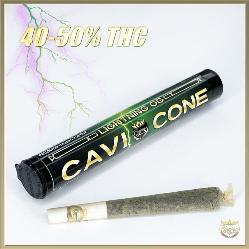 Caviar Gold Lightning OG 1.5g Cavi Cone 56%