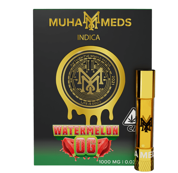Muha | Vape Cart | 1g | Distillate | Watermelon OG