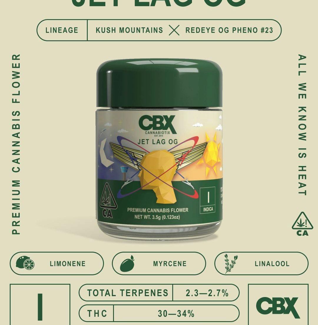 Cannabiotix- Jet Lag OG 14g (I)