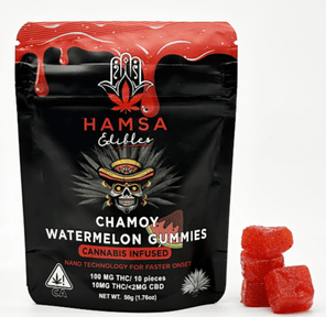 Hamsa - Chamoy Watermelon 100mg Gummies