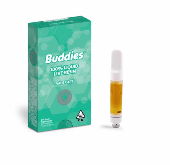 Buddies Live Resin Cartridge Sour Diesel 1g