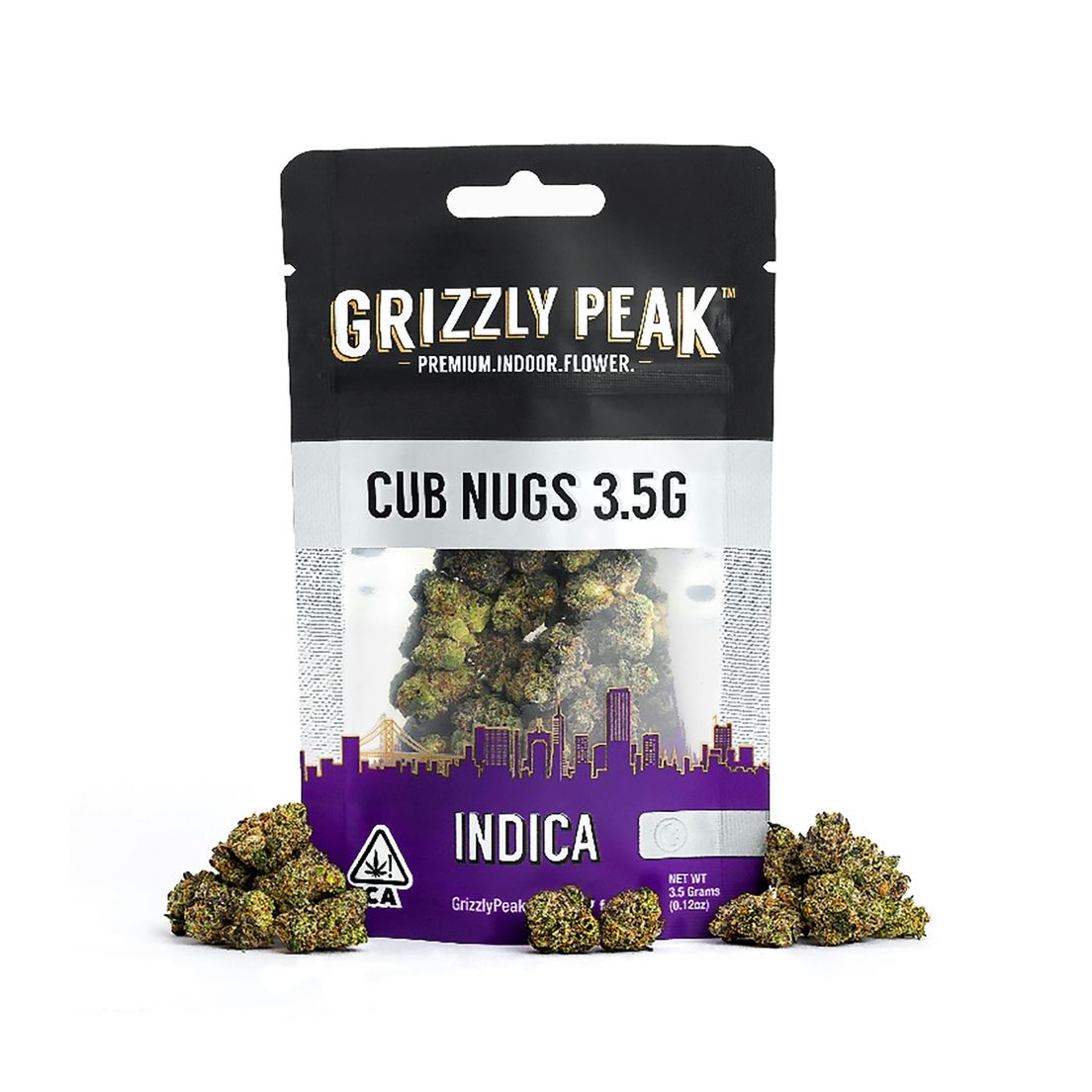 Grizzly Peak | Flower | 3.5g | Cub Nugs | Ice Cream Runtz