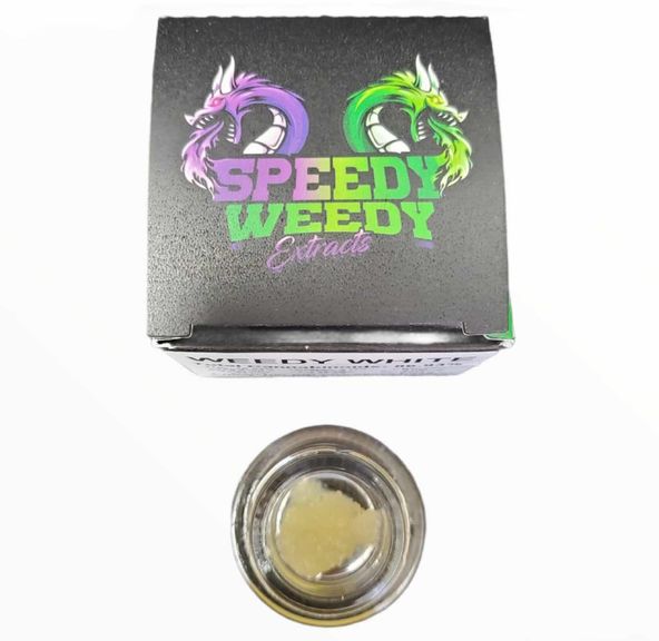 1. Speedy Weedy 1g Cured Resin Sauce - OJ Zkittles Lava 3/$60 Mix/Match