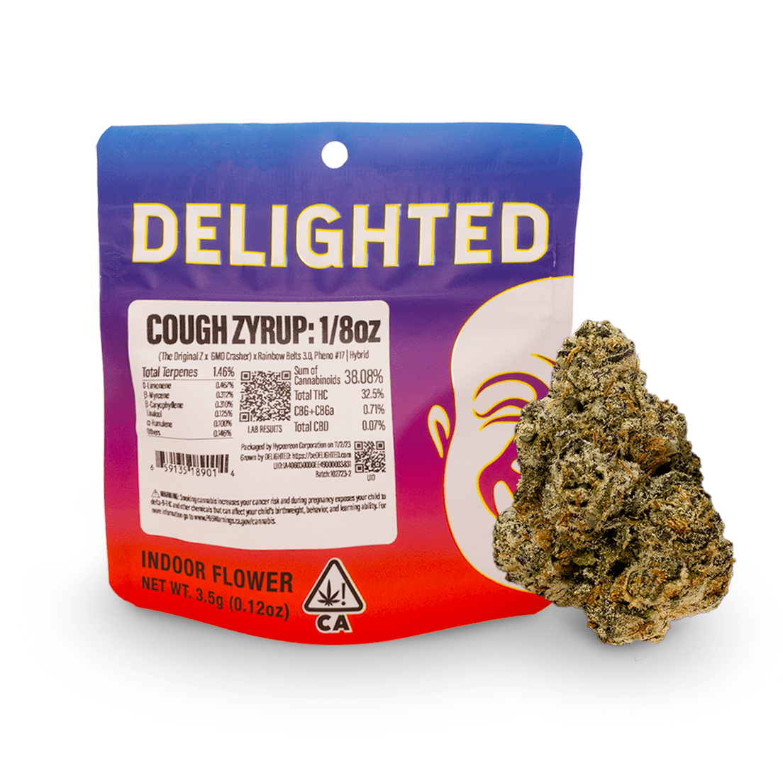 DELIGHTED - Cough Zyrup 3.5g