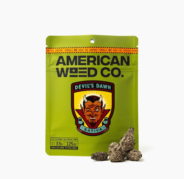 American Weed Co. Infused Flower Devil's Dawn 3.5g