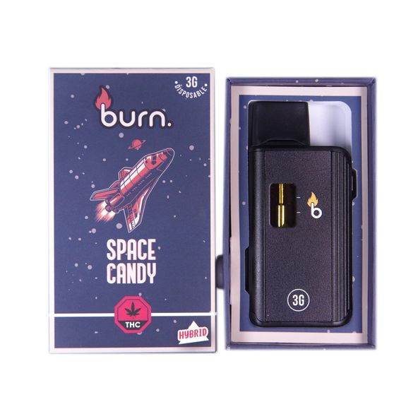 Burn Disposable Vapes – Space Candy (3 Gram)