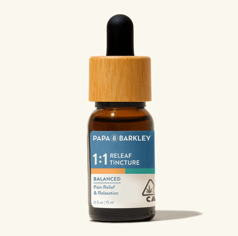Papa & Barkley - Releaf 15ml Tincture (1:1 CBD/THC)