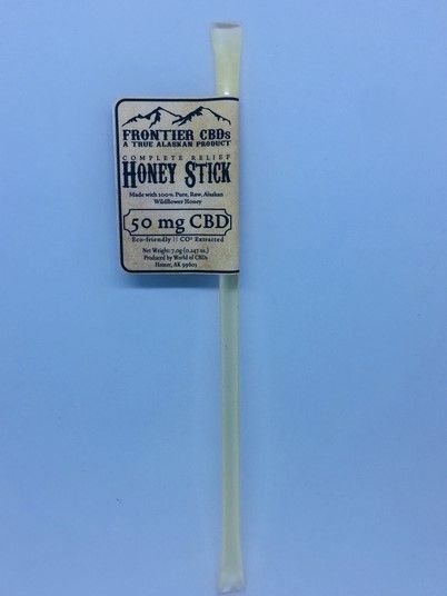CBD - Edible - Wildflower Honey Sticks by Frontier CBD - 50mg - .25oz