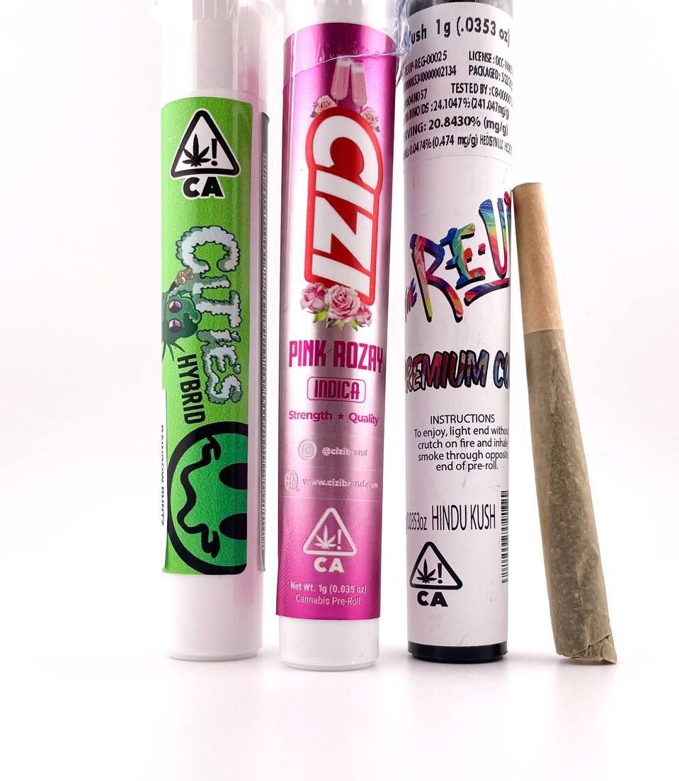 *Deal! $29 Mix n' Match Any (5) 1g Non-Infused Prerolls